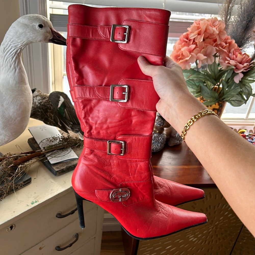 Ecko red boots